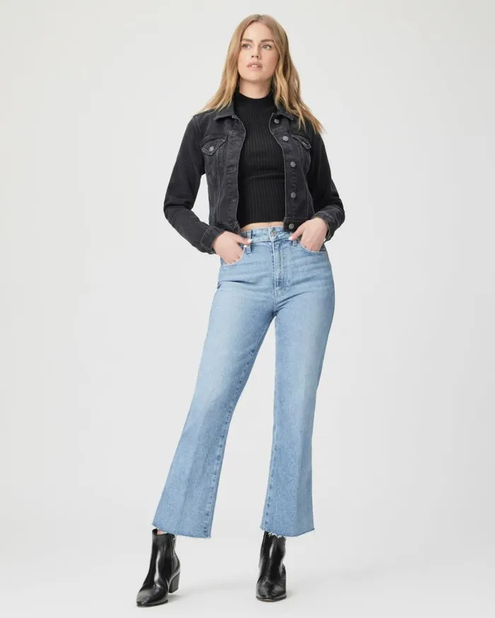PAIGE Flare Women Courtney Flare Jean 8211 Khristen Distressed