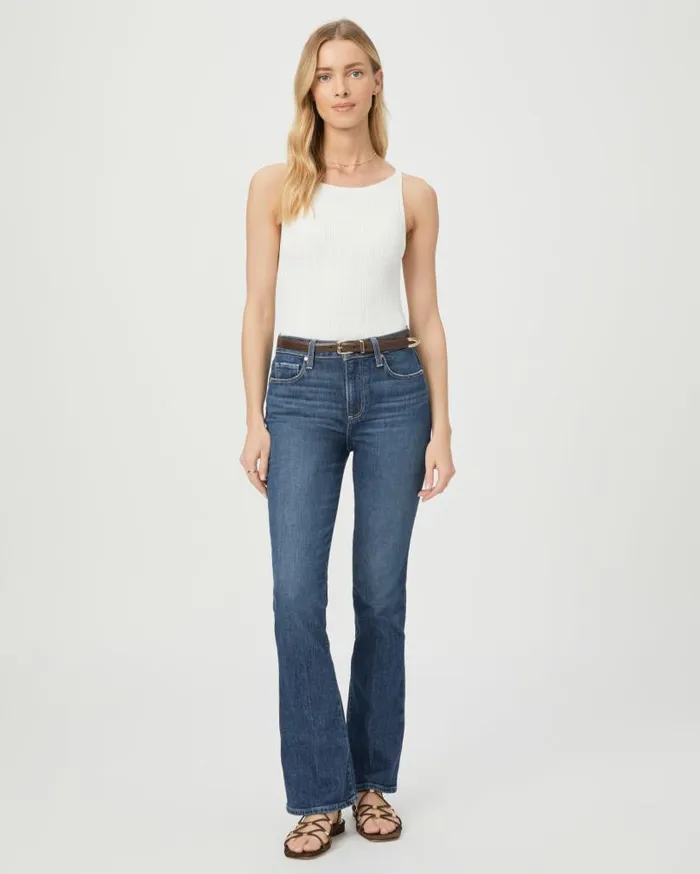 PAIGE Flare Women High Rise Laurel Canyon 32 Inch Bootcut Jean 8211 Ancient