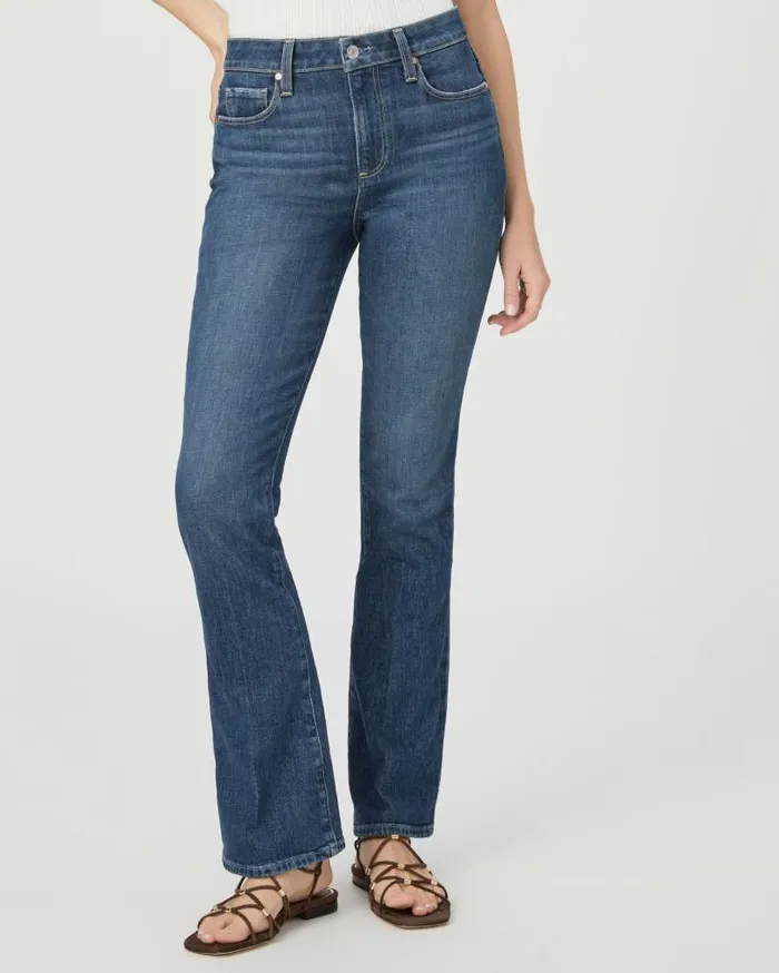 PAIGE Flare Women High Rise Laurel Canyon 32 Inch Bootcut Jean 8211 Ancient