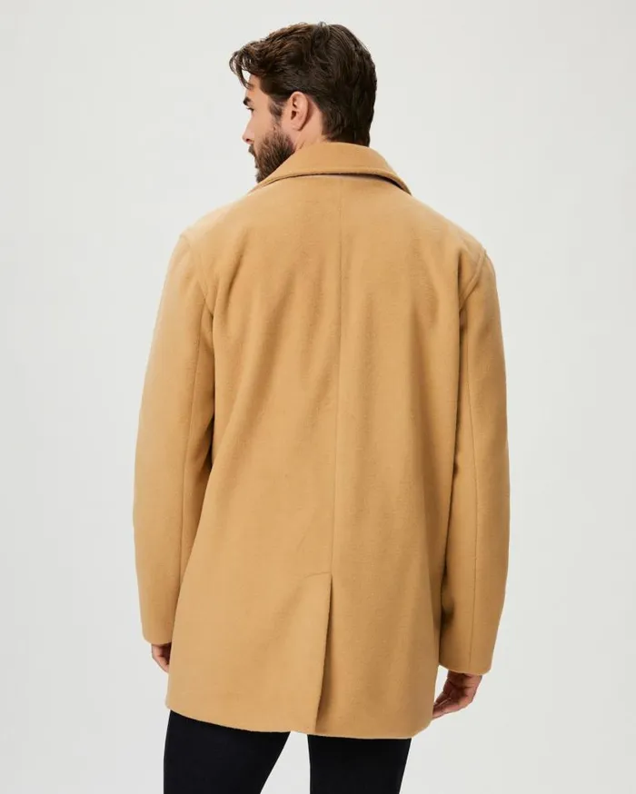 PAIGE Jackets and Coats Men Adamson Coat 8211 Natural Teak