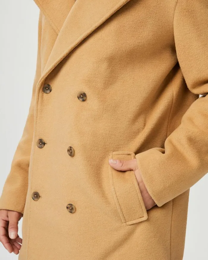 PAIGE Jackets and Coats Men Adamson Coat 8211 Natural Teak