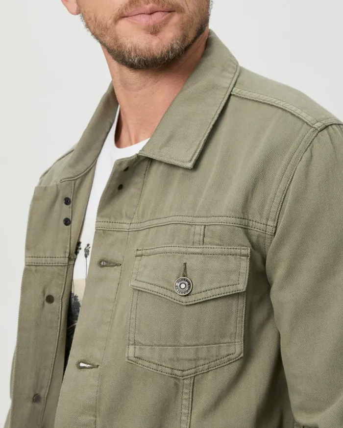 PAIGE Jackets and Coats Men Scout Jacket 8211 Vintage White Sage PAIGE Jackets and Coats Men Scout Jacket 8211 Vintage White Sage