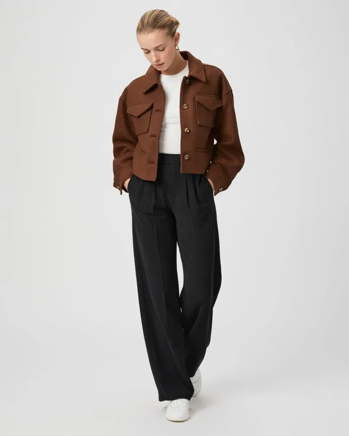 PAIGE Jackets and Coats Women Ashtyn Jacket 8211 Cappucino PAIGE Jackets and Coats Women Ashtyn Jacket 8211 Cappucino