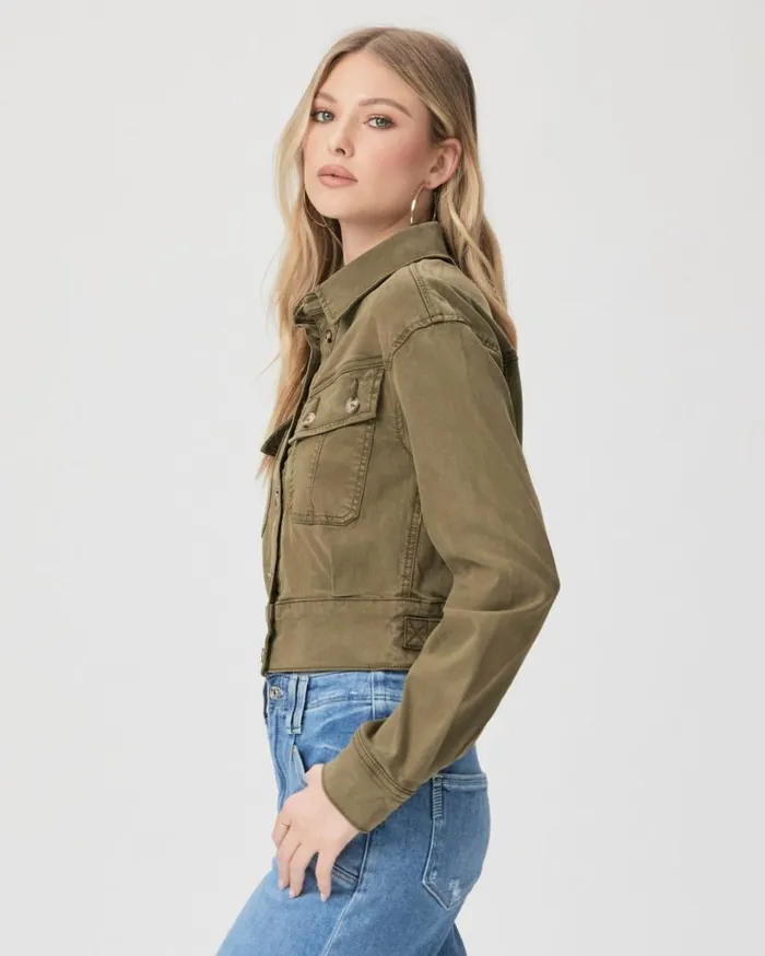 PAIGE Jackets and Coats Women Cerra Jacket 8211 Vintage Military Green PAIGE Jackets and Coats Women Cerra Jacket 8211 Vintage Military Green