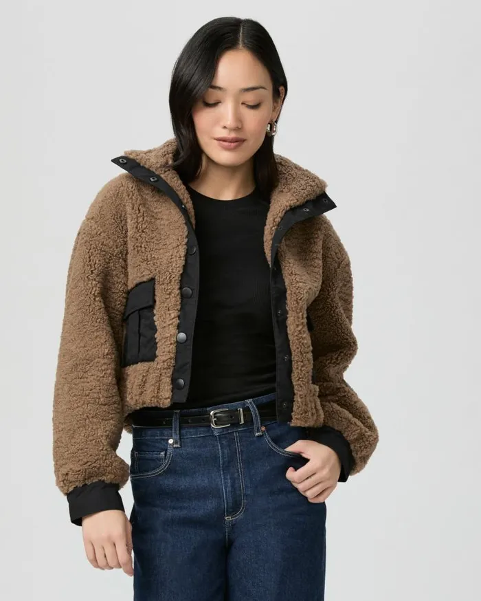 PAIGE Jackets and Coats Women Locklin Jacket 8211 Warm Cocoa