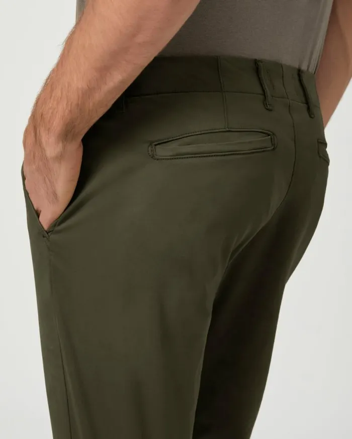 PAIGE Pants and Joggers Men Danford Chino 8211 Dark Military Green PAIGE Pants and Joggers Men Danford Chino 8211 Dark Military Green