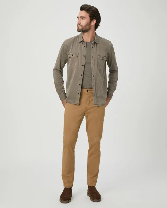 PAIGE Pants and Joggers Men Danford Chino 8211 Dried Tobacco