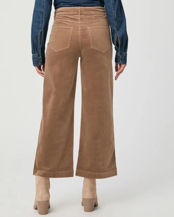 PAIGE Pants Women Anessa Wide Leg Pant 8211 Burnt Sugar Corduroy PAIGE Pants Women Anessa Wide Leg Pant 8211 Burnt Sugar Corduroy