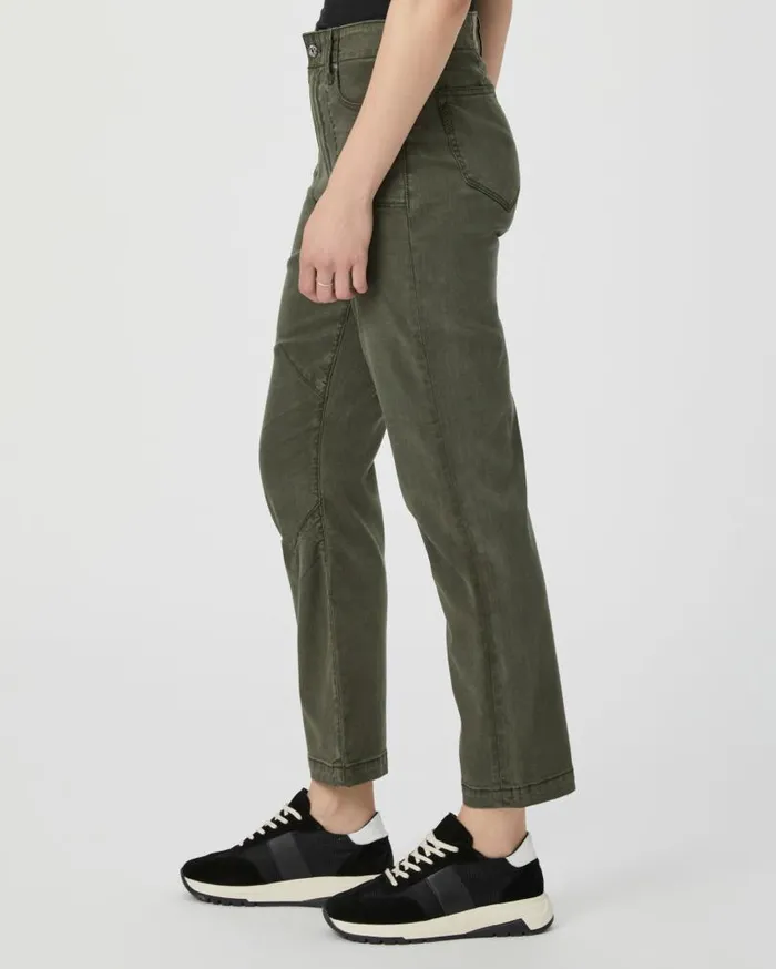PAIGE Pants Women Drew Straight Pant 8211 Forester Green PAIGE Pants Women Drew Straight Pant 8211 Forester Green