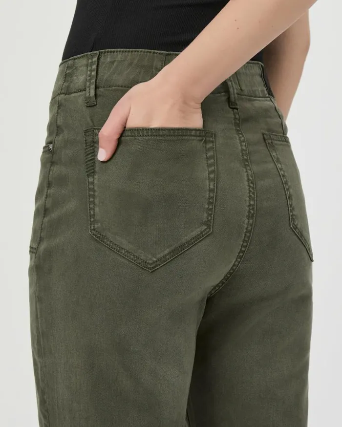 PAIGE Pants Women Drew Straight Pant 8211 Forester Green PAIGE Pants Women Drew Straight Pant 8211 Forester Green