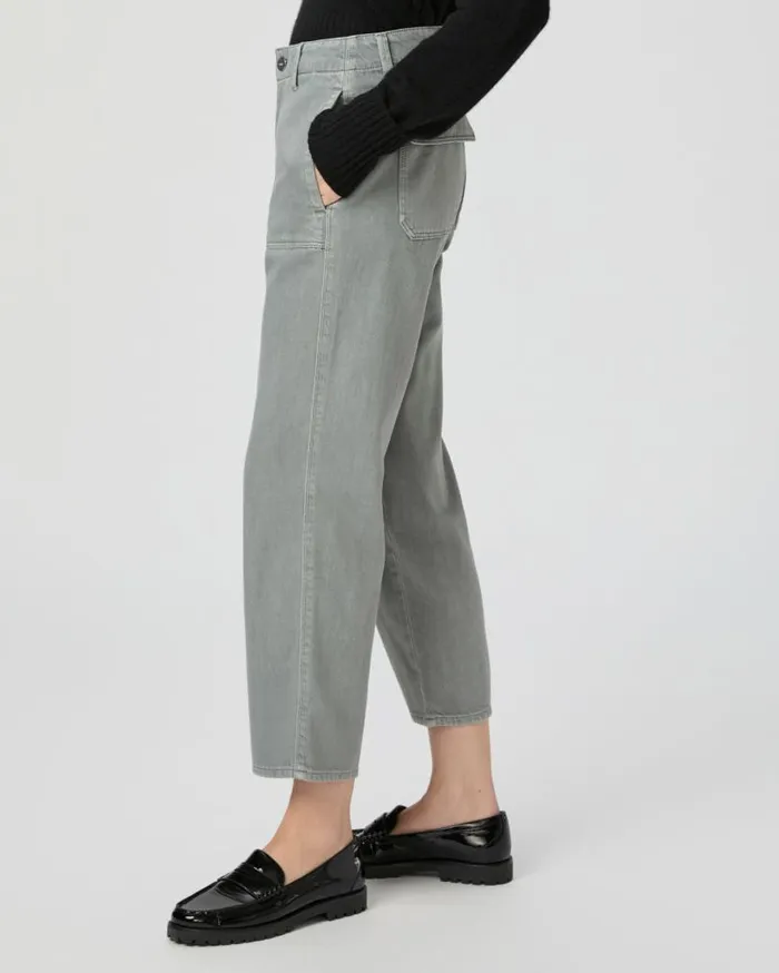 PAIGE Pants Women Kirby Straight Pant 8211 Vintage Iron Grey PAIGE Pants Women Kirby Straight Pant 8211 Vintage Iron Grey