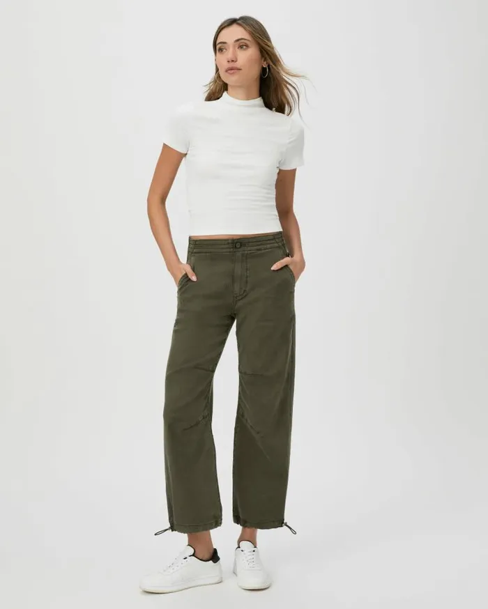 PAIGE Pants Women Reid Jogger 8211 Vintage Forester Green