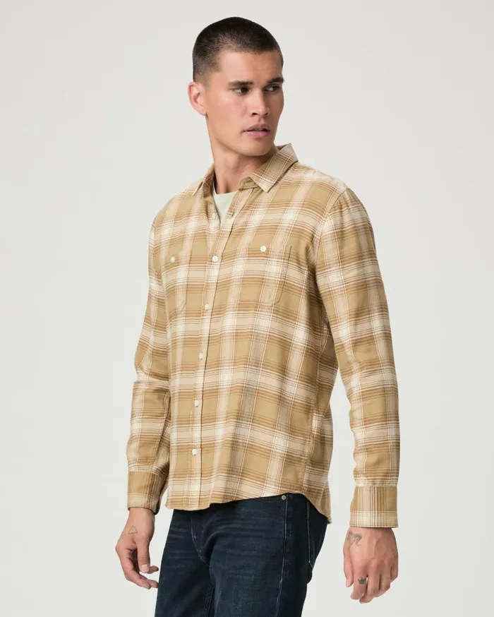 PAIGE Shirts Men Everett Shirt 8211 Pebble Trail PAIGE Shirts Men Everett Shirt 8211 Pebble Trail