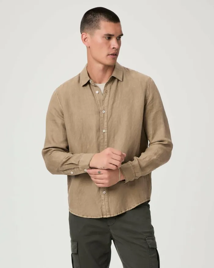 PAIGE Shirts Men Peters Shirt 8211 Vintage Dusty Trail