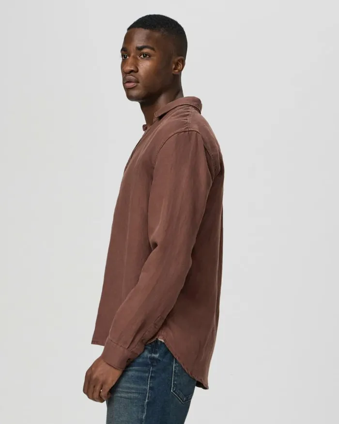 PAIGE Shirts Men Peters Shirt 8211 Vintage Midnight Bordeaux PAIGE Shirts Men Peters Shirt 8211 Vintage Midnight Bordeaux