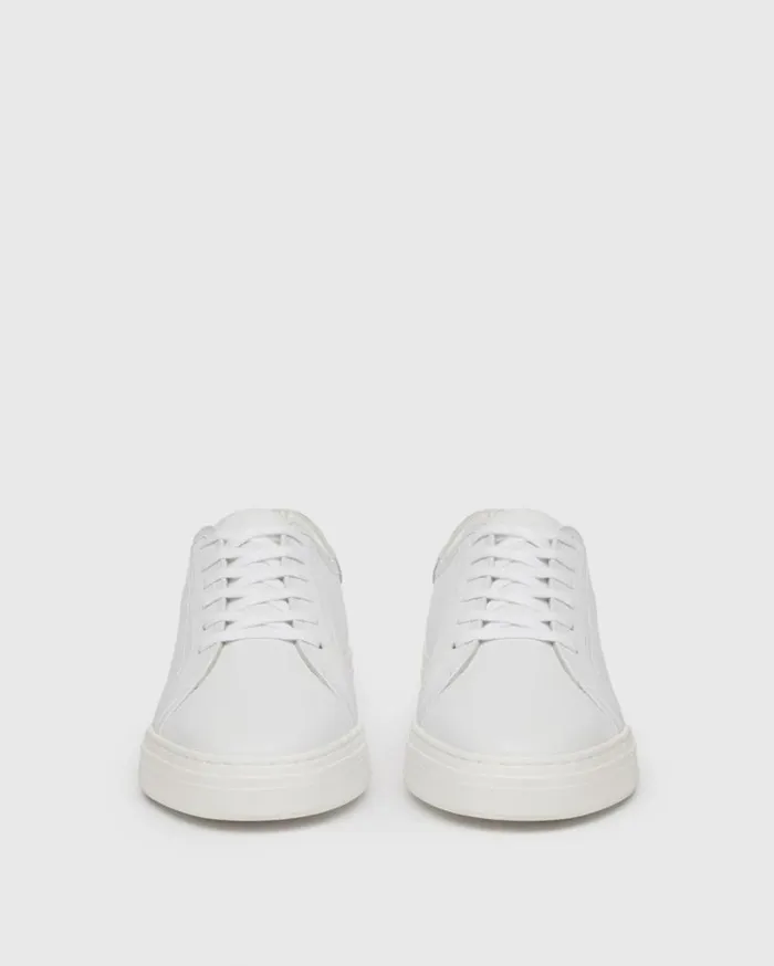 PAIGE Shoes Men Exclusive Farrell Sneaker 8211 White Leather PAIGE Shoes Men Exclusive Farrell Sneaker 8211 White Leather
