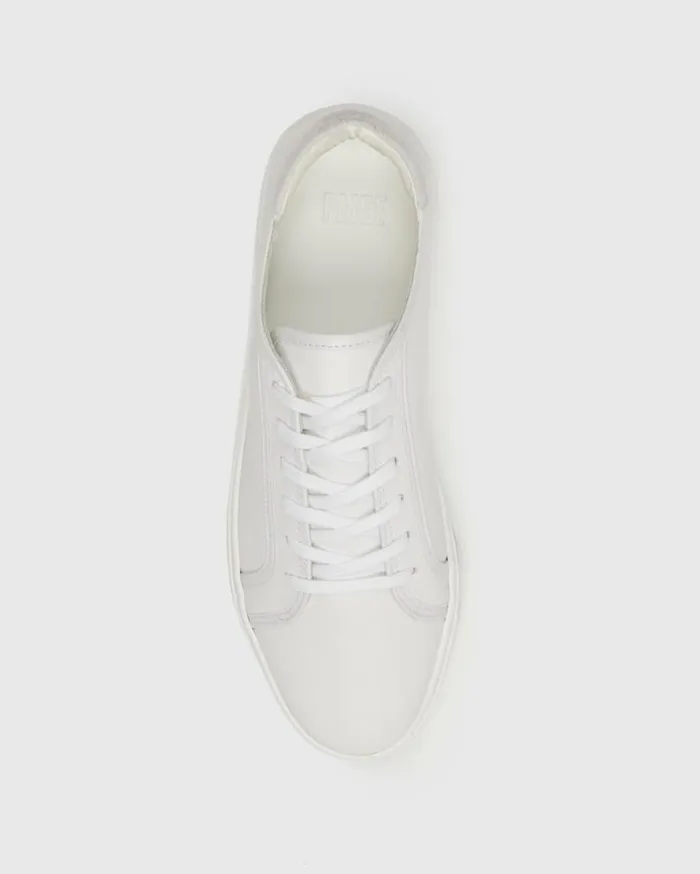 PAIGE Shoes Men Exclusive Farrell Sneaker 8211 White Leather PAIGE Shoes Men Exclusive Farrell Sneaker 8211 White Leather