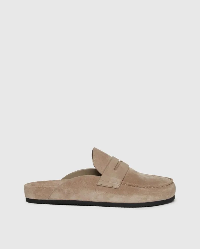 PAIGE Shoes Men Wynn Loafer 8211 Taupe Suede