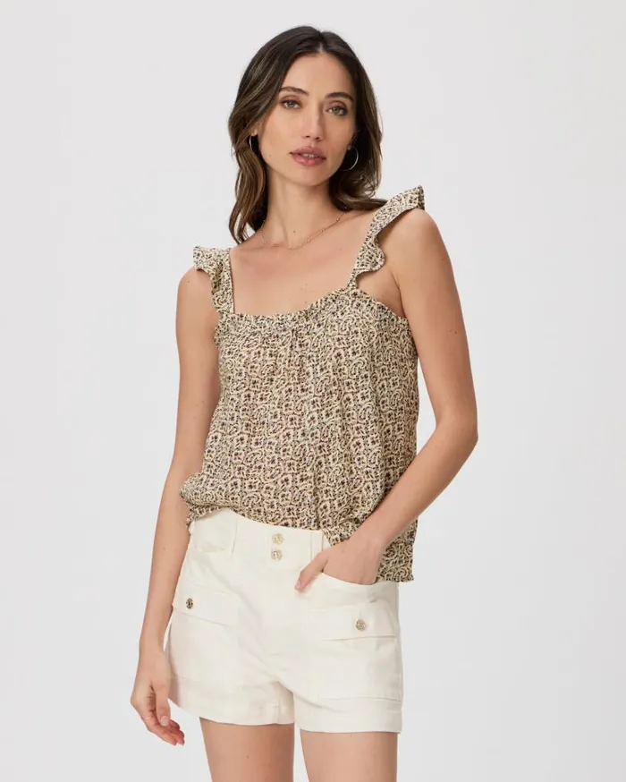 PAIGE Shorts Women Olivia Cargo Short 8211 Quartz Sand