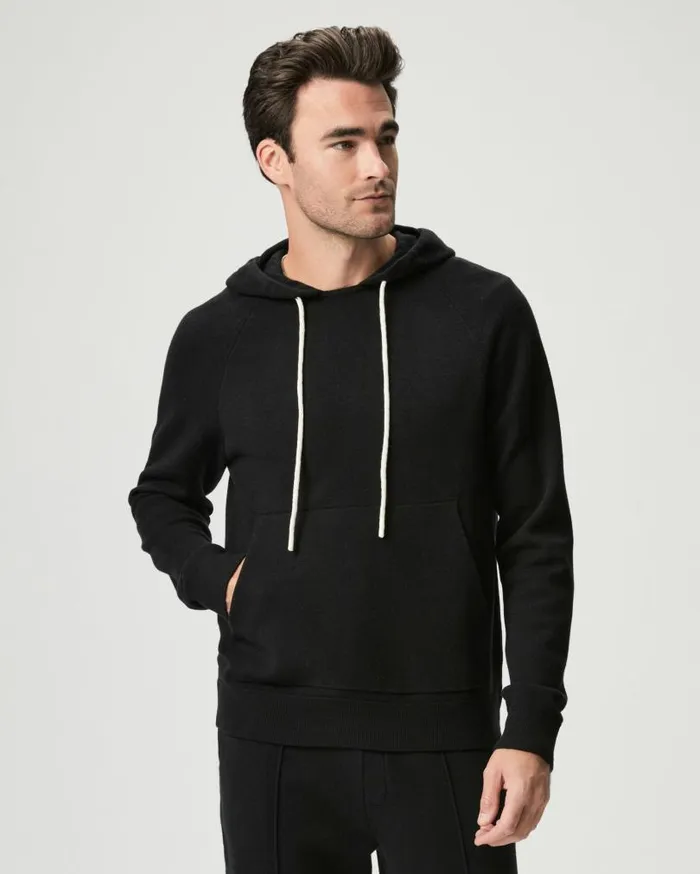 PAIGE Sweaters and Sweatshirts Men Donaldson Sweater Hoodie 8211 Black PAIGE Sweaters and Sweatshirts Men Donaldson Sweater Hoodie 8211 Black