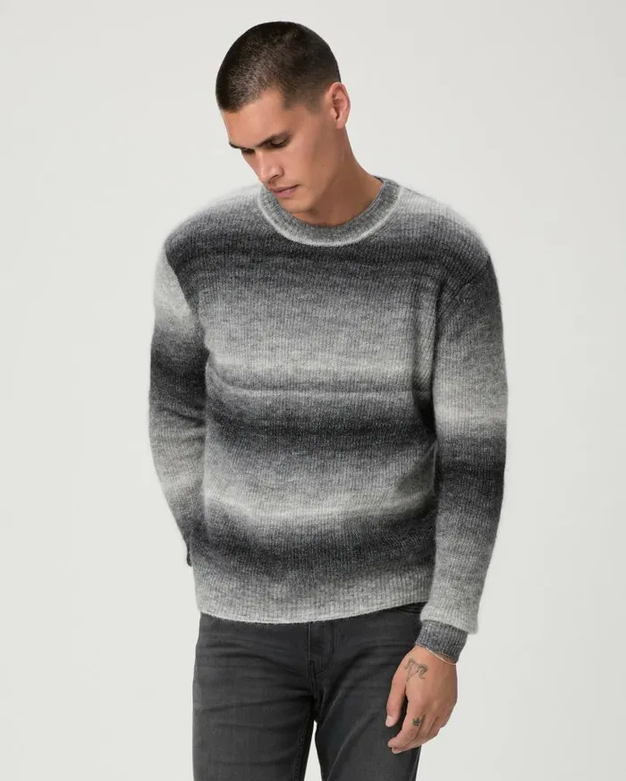 PAIGE Sweaters and Sweatshirts Men Lozano Sweater 8211 Falling Fog PAIGE Sweaters and Sweatshirts Men Lozano Sweater 8211 Falling Fog