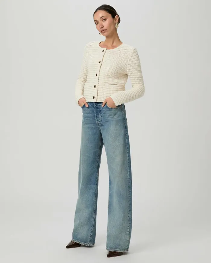 PAIGE Sweaters and Sweatshirts Women Oberon Cardigan 8211 Ivory PAIGE Sweaters and Sweatshirts Women Oberon Cardigan 8211 Ivory