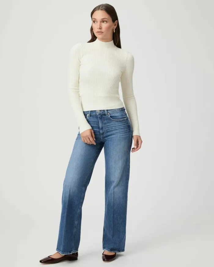 PAIGE Sweaters and Sweatshirts Women Raisa Top 8211 Ivory PAIGE Sweaters and Sweatshirts Women Raisa Top 8211 Ivory