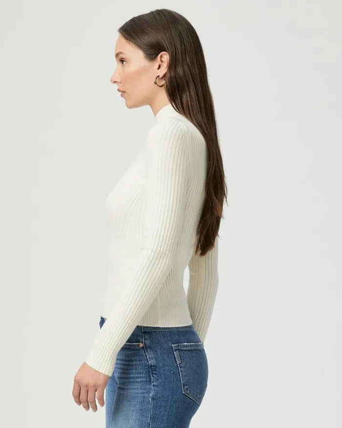 PAIGE Sweaters and Sweatshirts Women Raisa Top 8211 Ivory PAIGE Sweaters and Sweatshirts Women Raisa Top 8211 Ivory