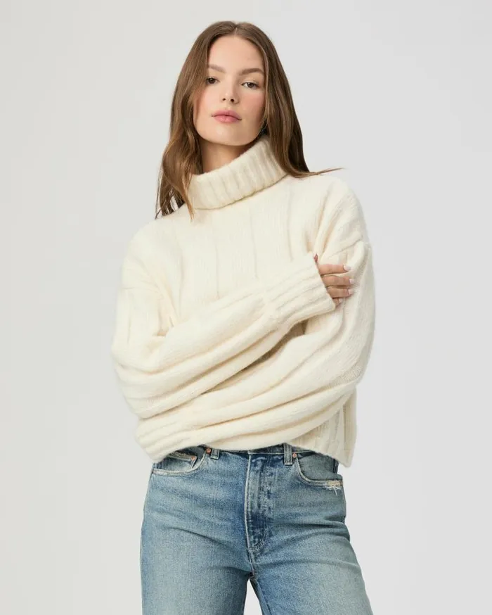 PAIGE Sweaters and Sweatshirts Women Roselia Sweater 8211 Ivory
