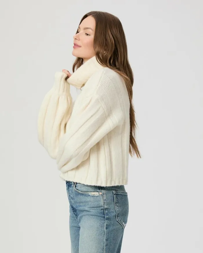 PAIGE Sweaters and Sweatshirts Women Roselia Sweater 8211 Ivory PAIGE Sweaters and Sweatshirts Women Roselia Sweater 8211 Ivory