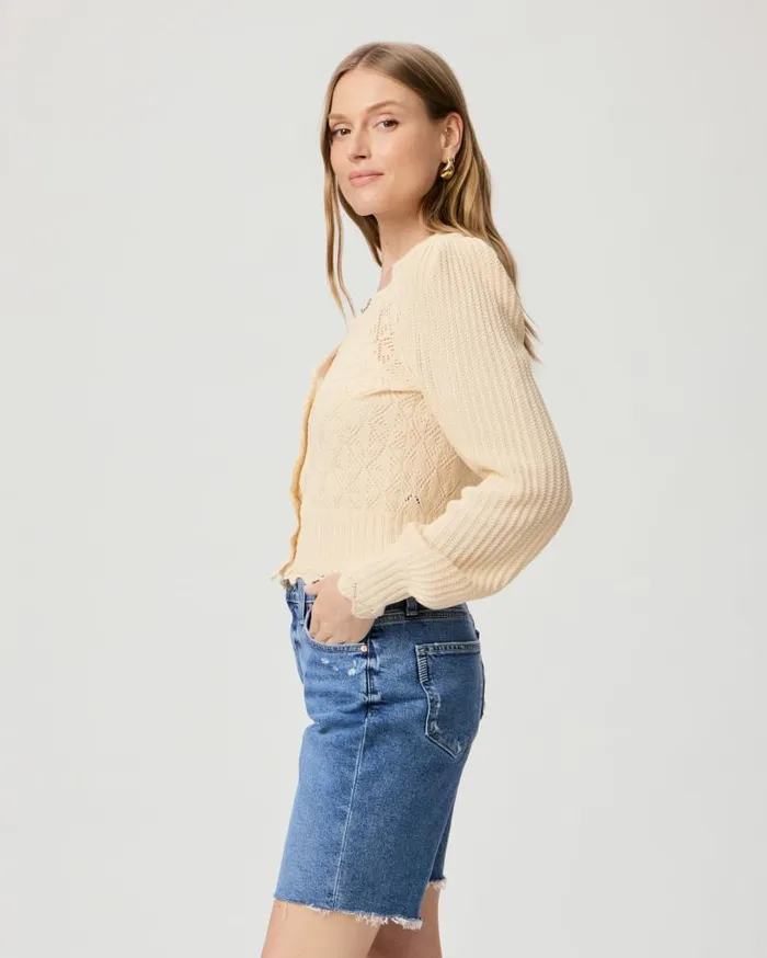 PAIGE Sweaters and Sweatshirts Women Tatiana Cardigan 8211 Ecru