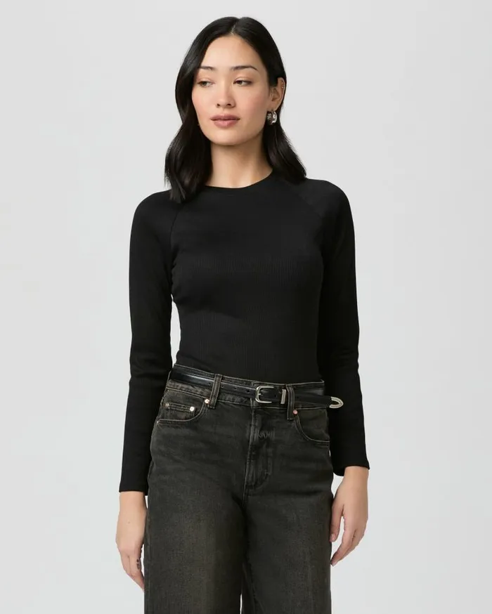 PAIGE Tees and Tanks Women Amren Tee 8211 Black