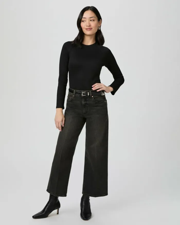 PAIGE Tees and Tanks Women Amren Tee 8211 Black
