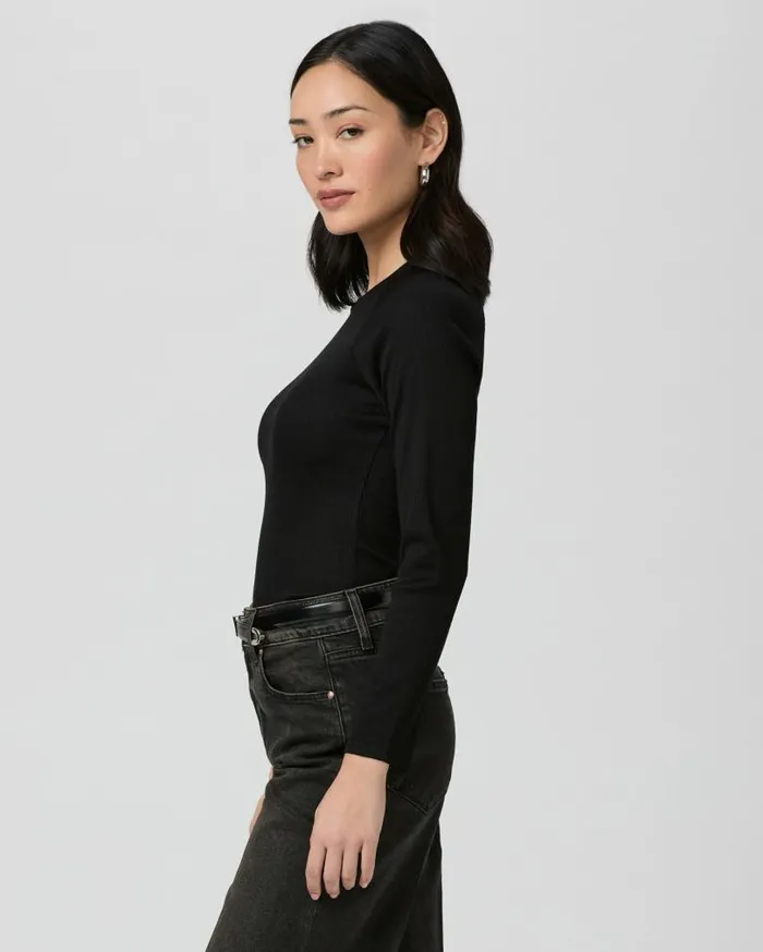 PAIGE Tees and Tanks Women Amren Tee 8211 Black