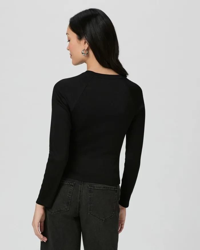 PAIGE Tees and Tanks Women Amren Tee 8211 Black