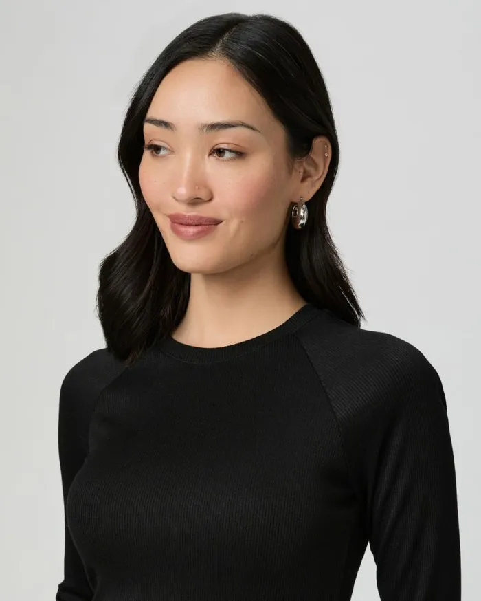 PAIGE Tees and Tanks Women Amren Tee 8211 Black