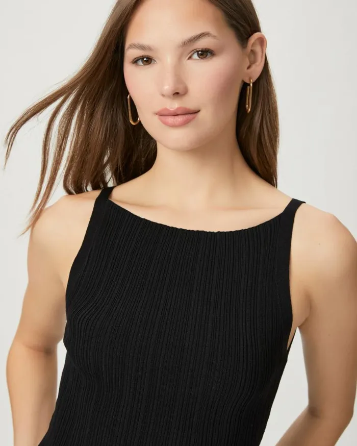 PAIGE Tees and Tanks Women Yuelia Tank 8211 Black PAIGE Tees and Tanks Women Yuelia Tank 8211 Black