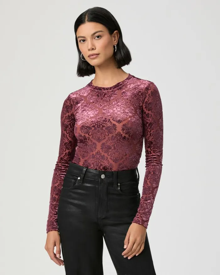 PAIGE Tops and Blouses Women Chelle Top 8211 Rose Tea