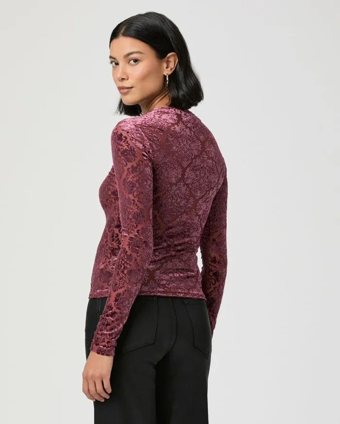 PAIGE Tops and Blouses Women Chelle Top 8211 Rose Tea