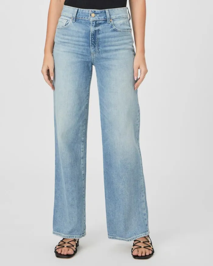 PAIGE Wide Leg Women Sasha 32 Inch Wide Leg Jean 8211 La Rambla PAIGE Wide Leg Women Sasha 32 Inch Wide Leg Jean 8211 La Rambla
