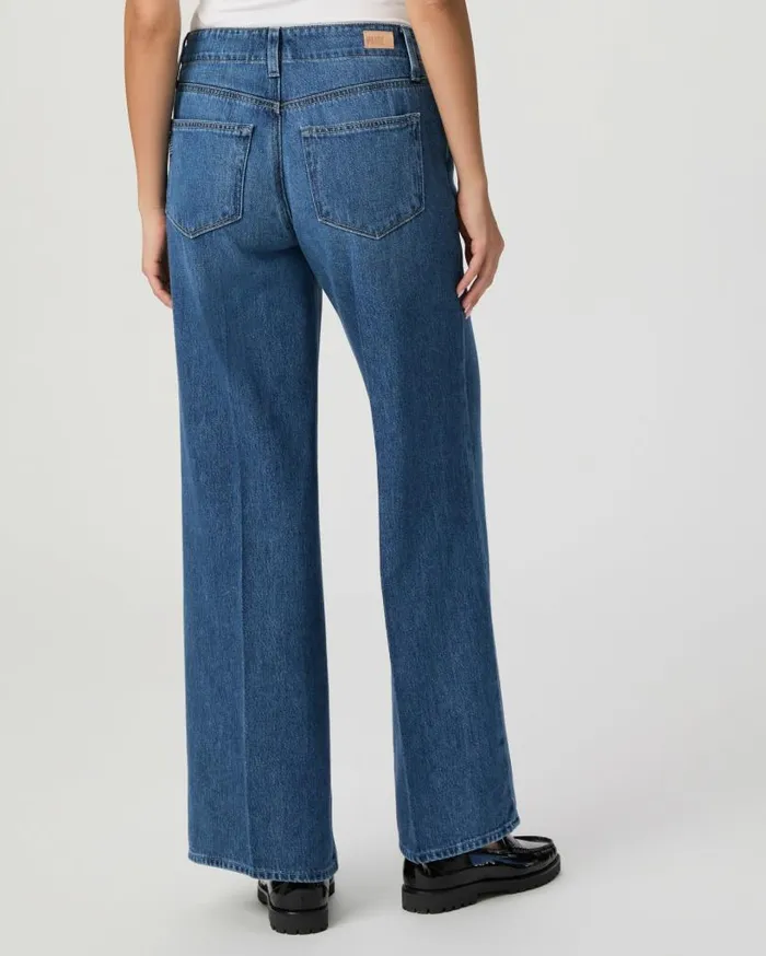 PAIGE Wide Leg Women Zoey 31 Inch Wide Leg Jean 8211 Brentley PAIGE Wide Leg Women Zoey 31 Inch Wide Leg Jean 8211 Brentley