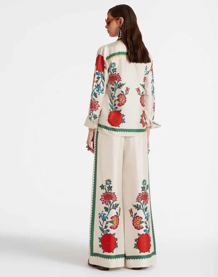 Palazzo Pants Dragonflower Place Multicolor Women La Double J Shorts and Pants