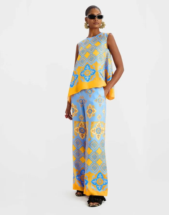 Palazzo Pants Partenope Light Blue Women La Double J Shorts and Pants