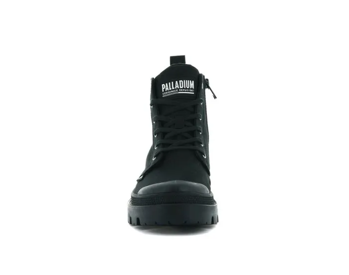 PALLADIUM PALLABASE TWILL Blackblack Women Boots PALLADIUM PALLABASE TWILL Blackblack Women Boots
