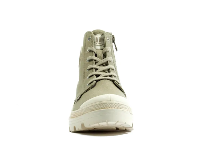 PALLADIUM PALLABASE TWILL Dune Women Heel Boots