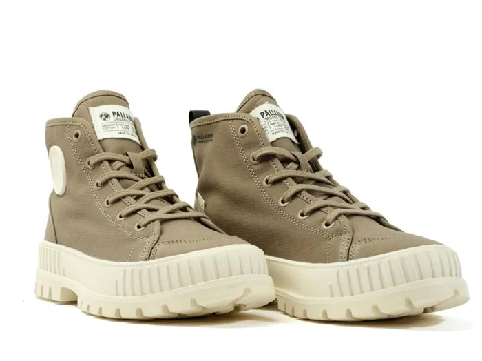 PALLADIUM PALLASHOCK ORGANIC 2 Dusky Green Women Boots PALLADIUM PALLASHOCK ORGANIC 2 Dusky Green Women Boots