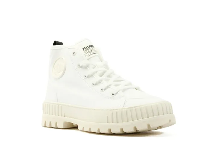 PALLADIUM PALLASHOCK ORGANIC 2 Star White Men Sneakers PALLADIUM PALLASHOCK ORGANIC 2 Star White Men Sneakers