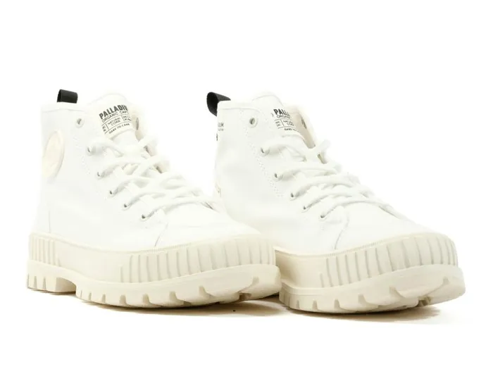 PALLADIUM PALLASHOCK ORGANIC 2 Star White Men Sneakers PALLADIUM PALLASHOCK ORGANIC 2 Star White Men Sneakers