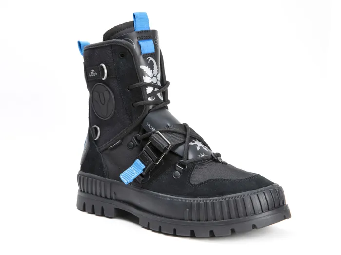PALLADIUM PALLASHOCK X DESTINY Black Kids Boots PALLADIUM PALLASHOCK X DESTINY Black Kids Boots