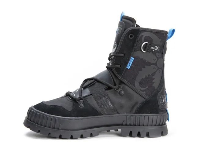 PALLADIUM PALLASHOCK X DESTINY Black Kids Boots PALLADIUM PALLASHOCK X DESTINY Black Kids Boots